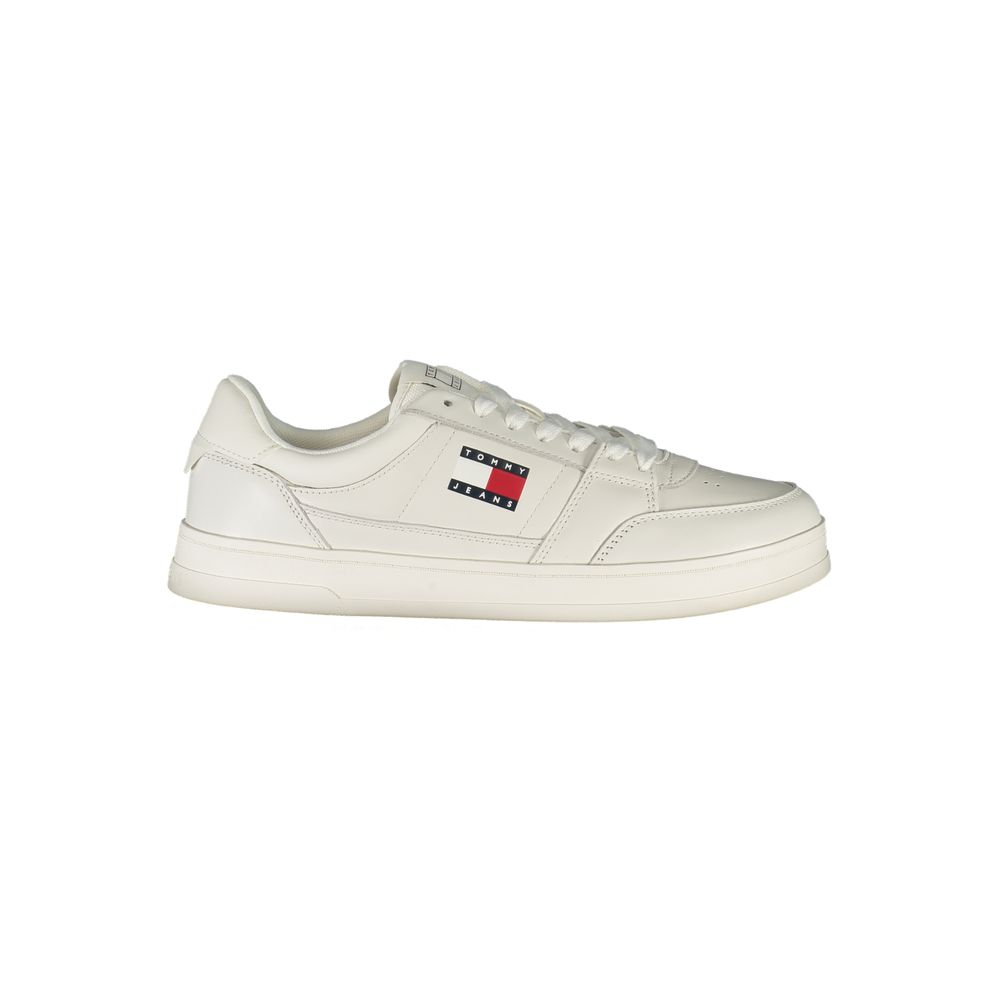 

Белые кожаные мужские кроссовки Tommy Hilfiger