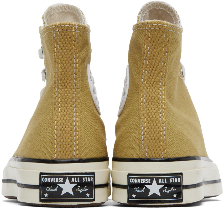 Кеды Converse Chuck 70 Vintage, темно-желтый — фото 2