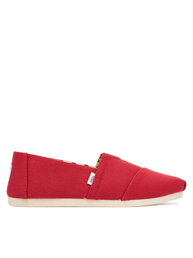 

Низкие туфли Alpargata 10017665 Toms, красный