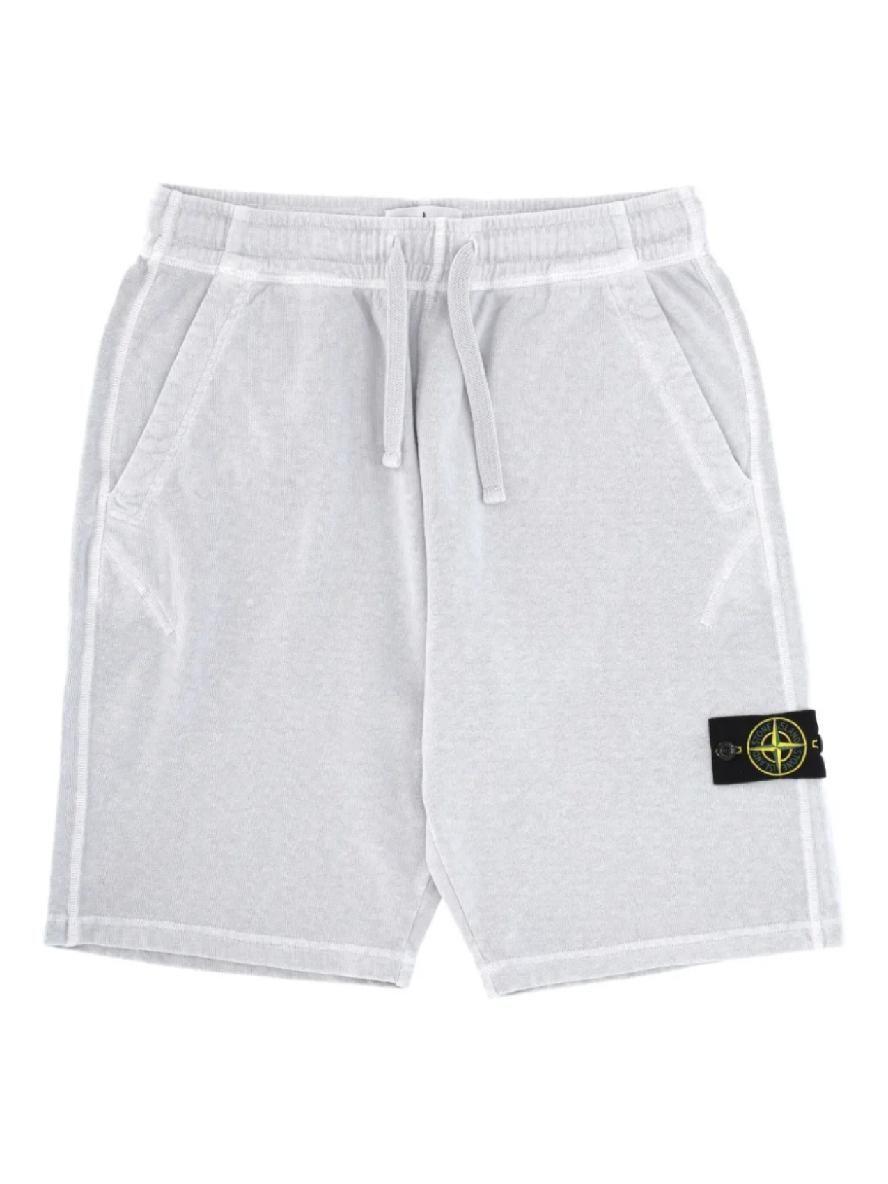 

Шорты-бермуды из хлопка Stone Island, серый