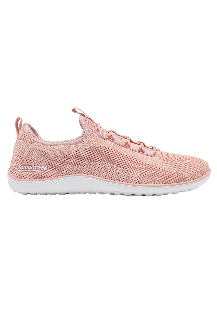 Низкие кроссовки унисекс KangaROOS K-BF BOLE Barefoot Shoes 30161 Pink/White — фото 2