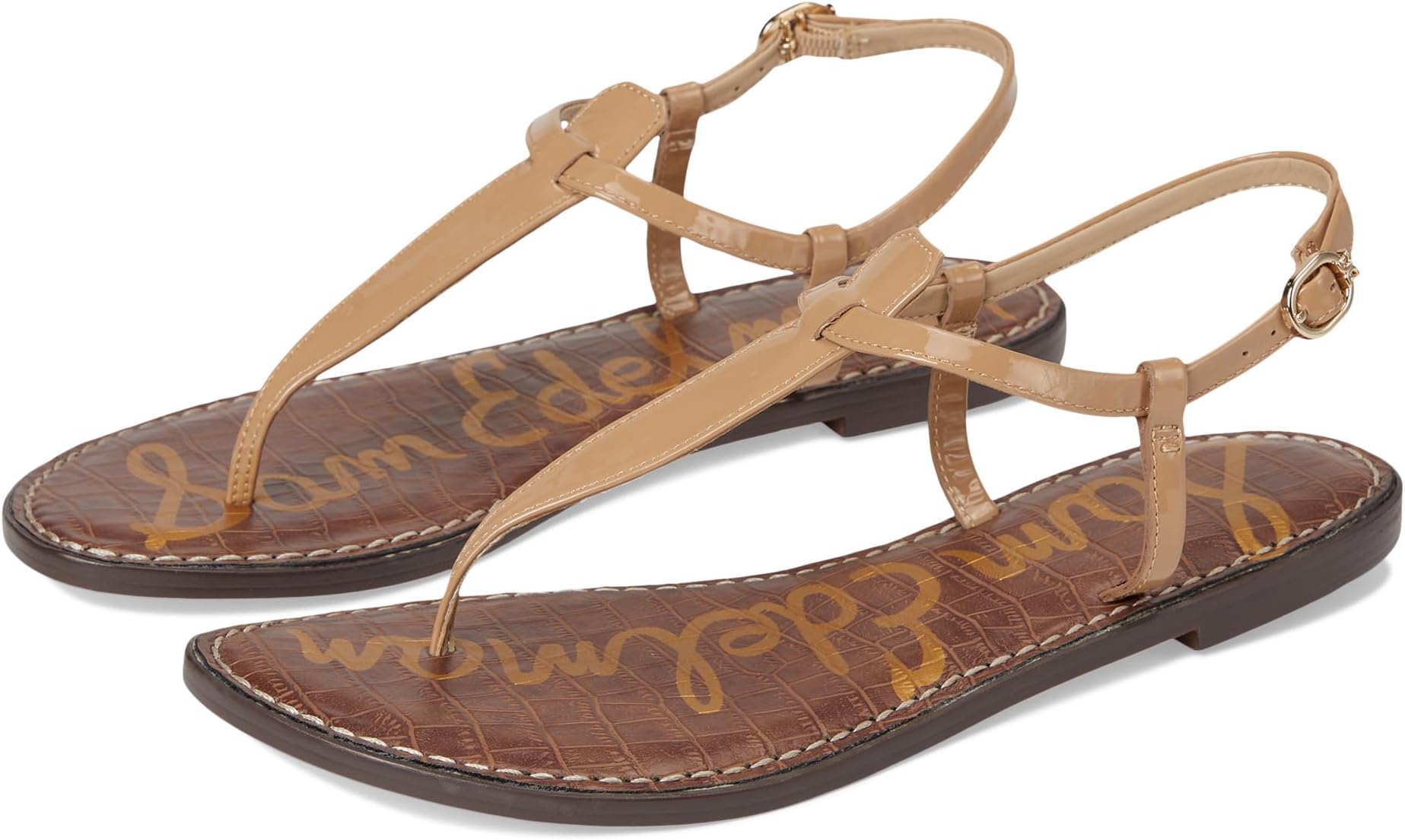 Сандалии Sam Edelman Gigi, Almond Patent LeatherSee All 15