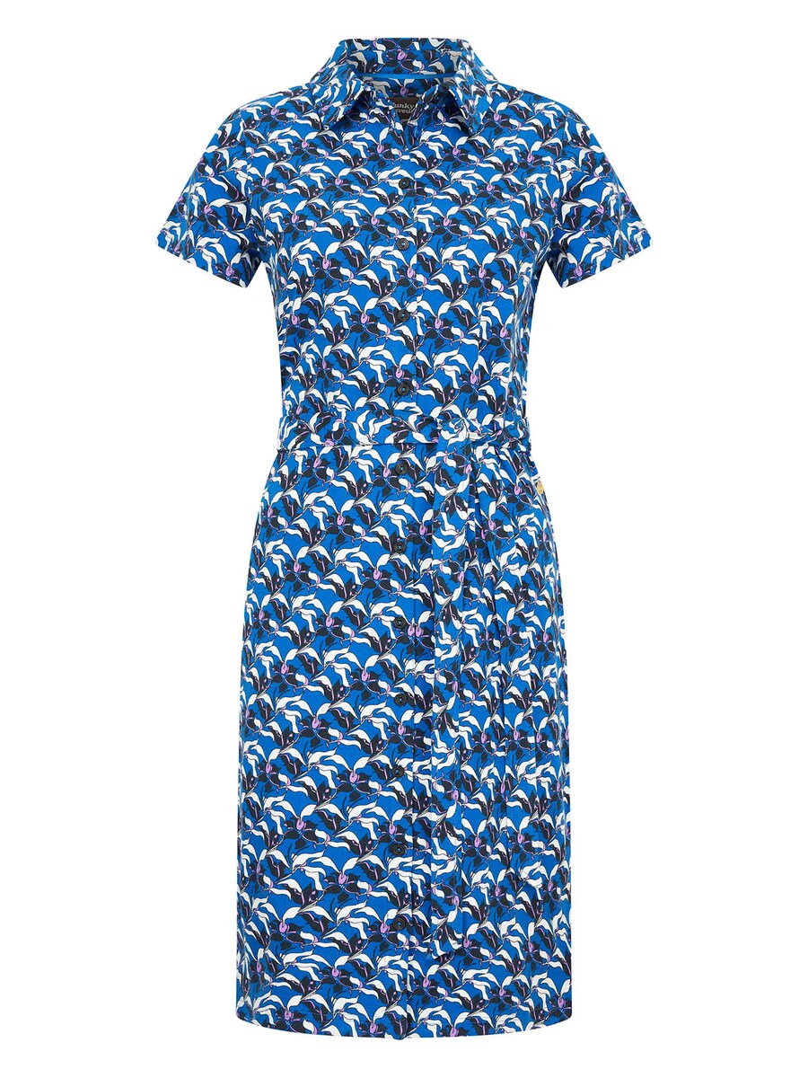 

Платье рубашка 4funkyflavours Shirt Dress Could Heaven Ever Be Like This, синий