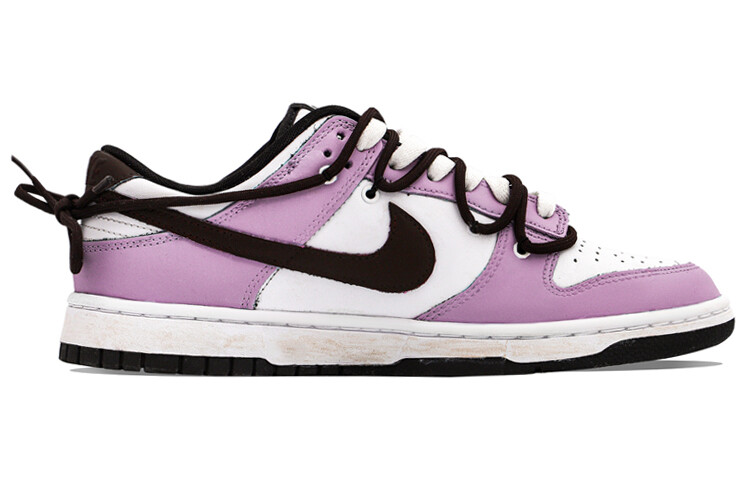 

Кроссовки Nike Dunk Skateboarding Shoes Women's Low-top Pink/white, цвет Peach