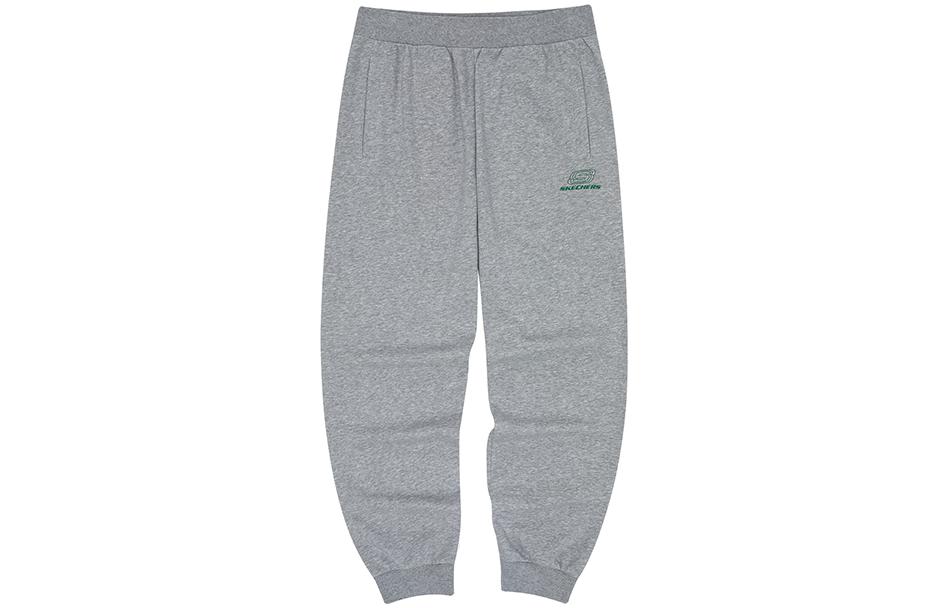 

Skechers Вязаные спортивные штаны мужские, размер Medium, светло-серый меланж/004F, с умеренными манжетами