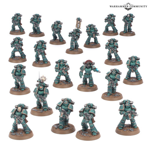 

Фигурки Horus Heresy Legiones Astartes: Mkiii Tactical Squad Games Workshop
