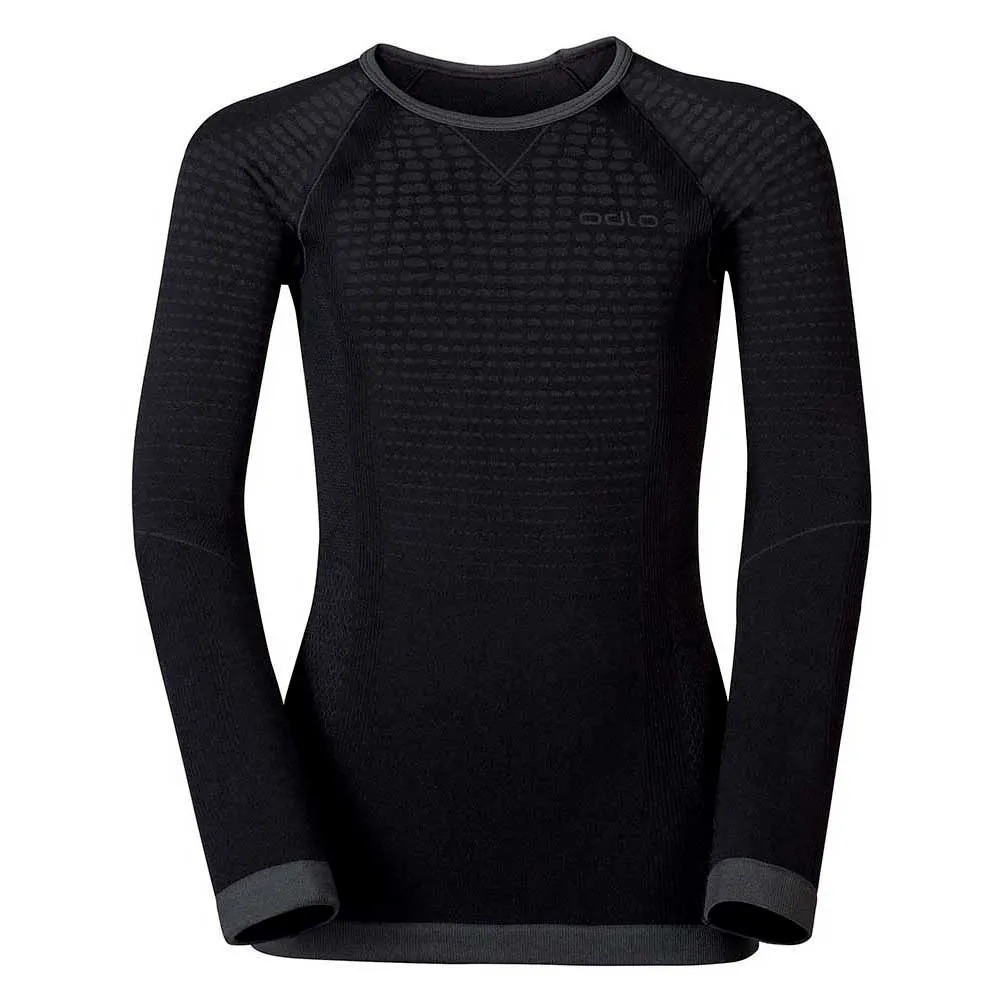 

Базовый слой с длинным рукавом Odlo Evolution Warm Crew, черный