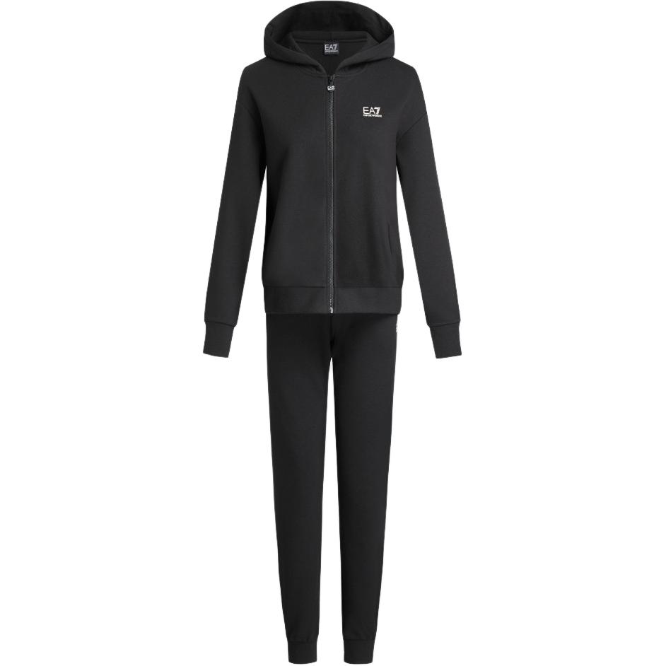 

EMPORIO ARMANI EA7 SS24 Повседневный женский костюм, черный