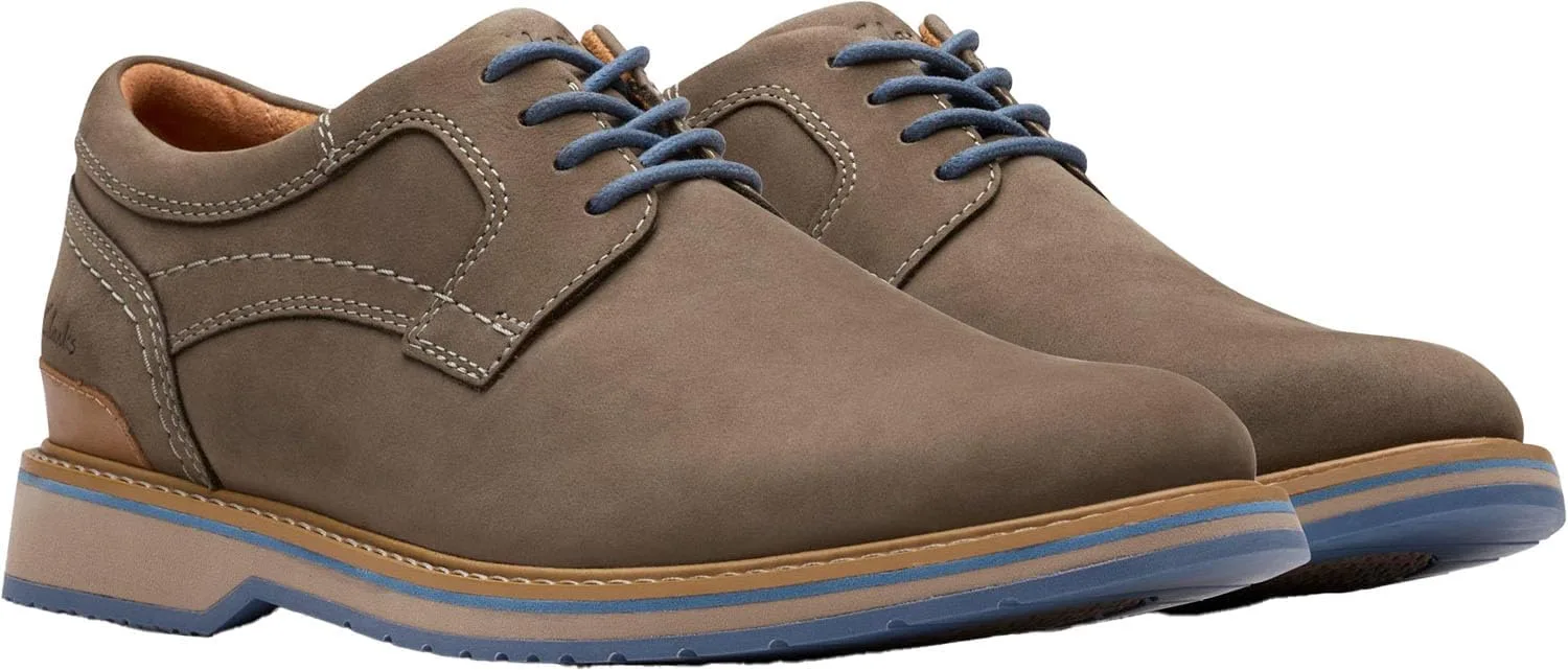 Мужские кроссовки Clarks Monahan PlainOxford, серый — фото 4
