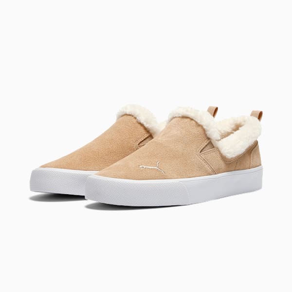Женские туфли без застежек Bari Comfort Shearling Puma, бежевый — фото 2