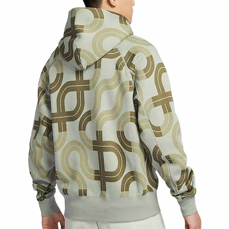 Nike Толстовка мужская light green — фото 4