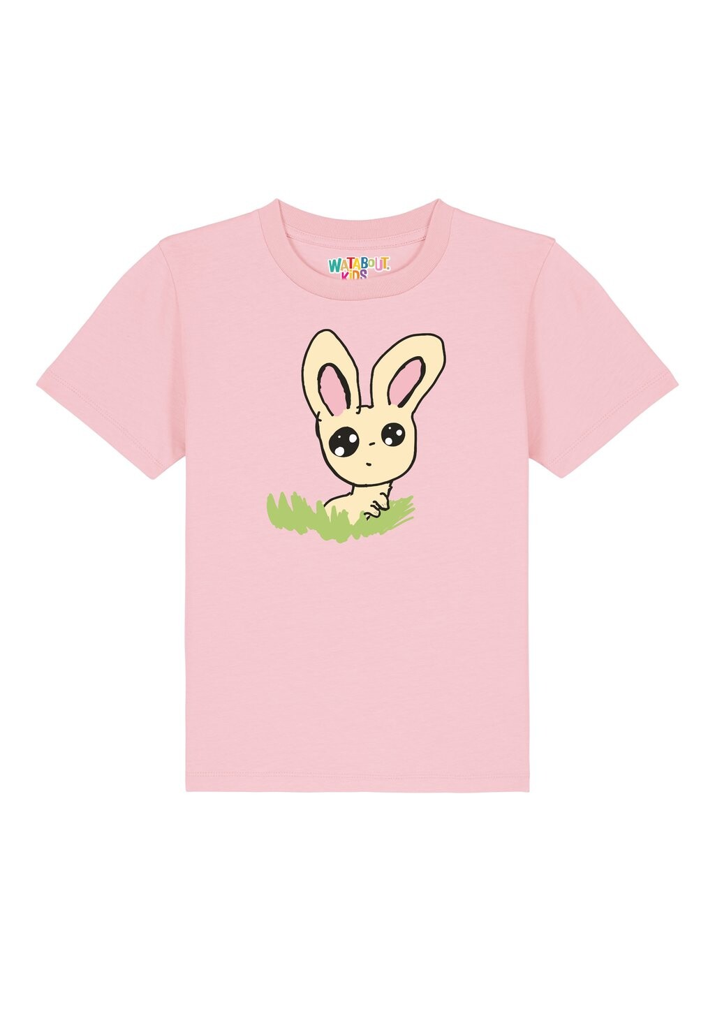 

Футболка с принтом OSTERHASE IM GRAS Watapparel, цвет cotton pink