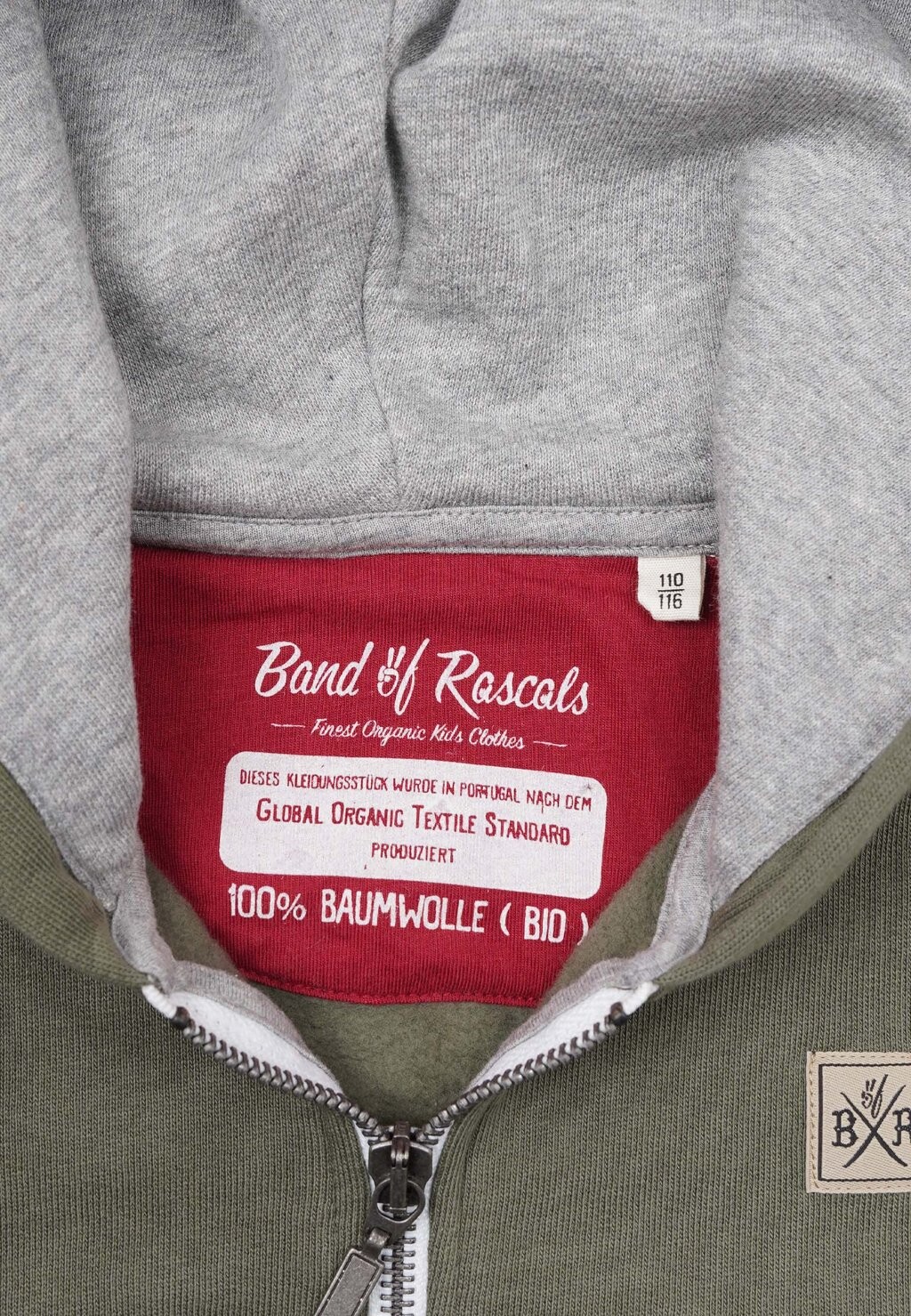 

Толстовка Basic Band of Rascals, оливковый