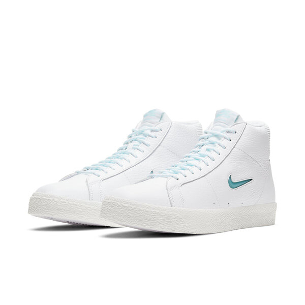 Кроссовки zoom blazer mid premium sb Nike, белый — фото 3