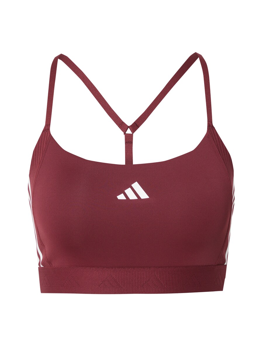

Спортивный бюстгальтер-бралетт ADIDAS PERFORMANCE HYGLM, цвет Carmine red
