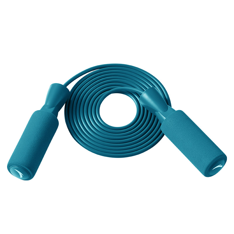 

ANTA Фитнес-тренировка неучтенная скакалка unisex ABS веревка, поролоновые ручки 2,8 м black