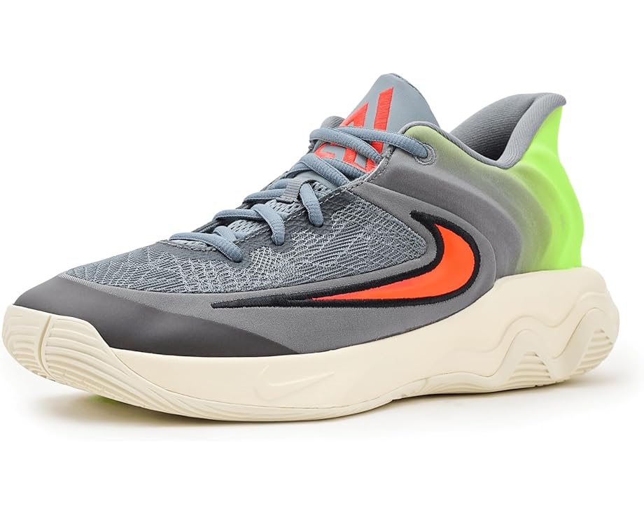 

Мужские кроссовки Nike Giannis Immortality 4, Cool Grey/Total Crimson/Volt