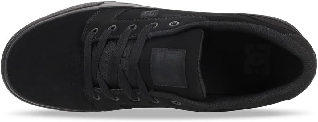 Мужские повседневные скейт-кеды DC Shoes Anvil, черный — фото 4