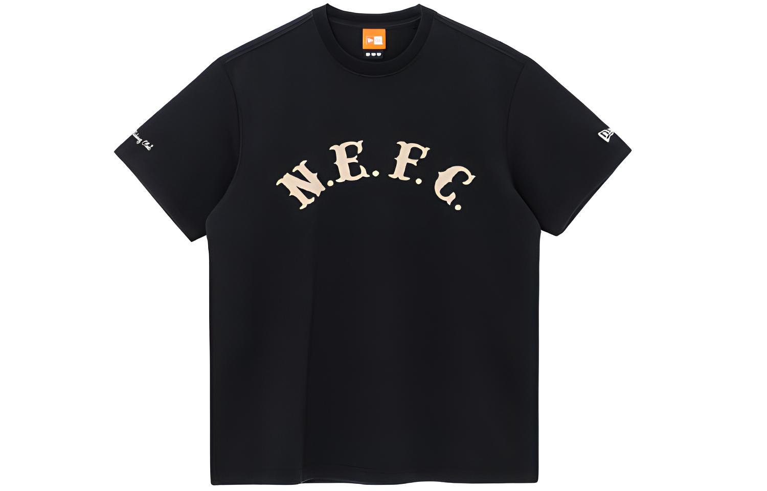 

New Era Футболка мужская черная, Черный, New Era Футболка мужская черная