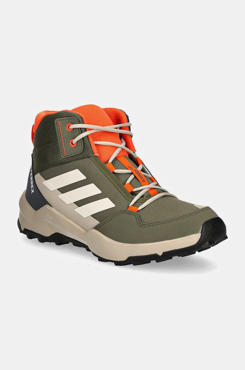 

Детская обувь adidas TERREX TERREX AX4R MID, зеленый