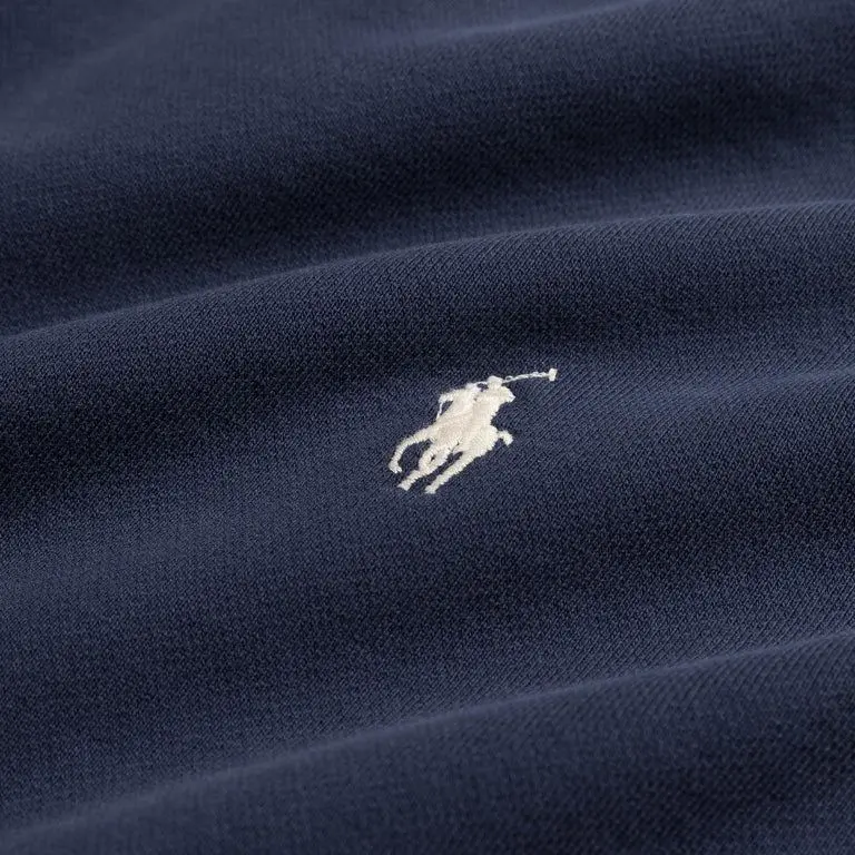 Polo Ralph Lauren Мужская толстовка темно-синего цвета — фото 3
