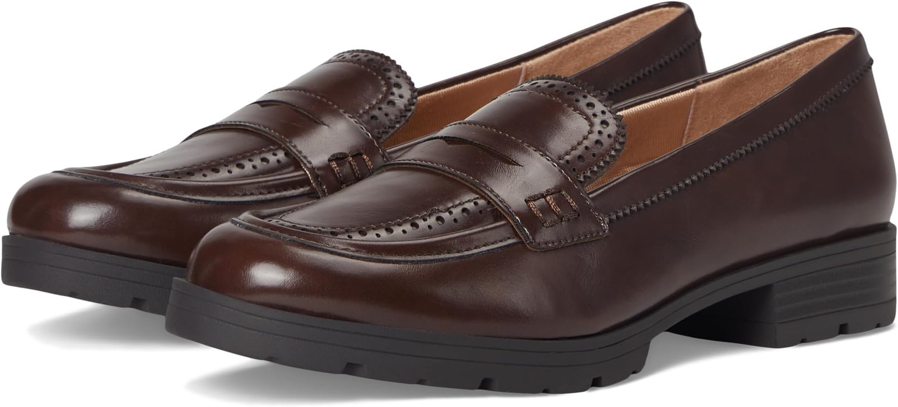 Лоферы LifeStride London 3 Loafer/Moc Shoes, цвет Cognac Brown