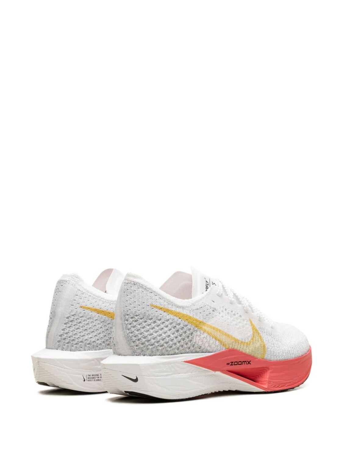 Nike кроссовки Zoomx Vaporfly Next% 3 Topaz Gold, белый — фото 3