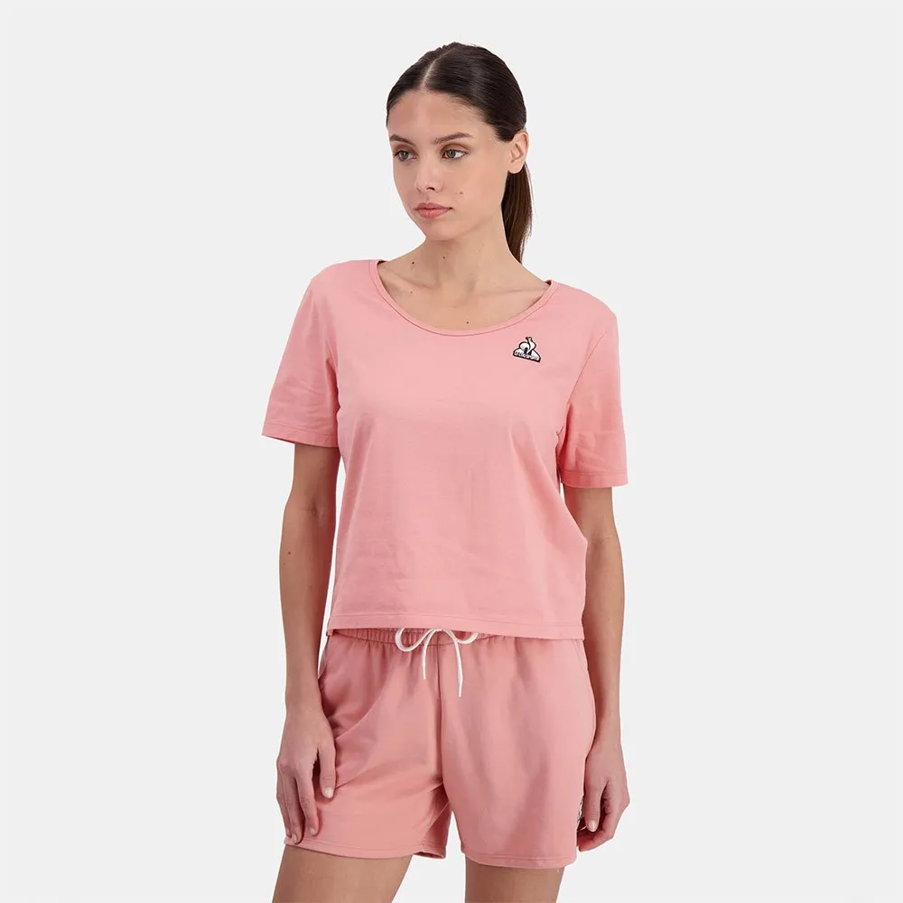 

Футболка Le Coq Sportif Ess N°1, розовый