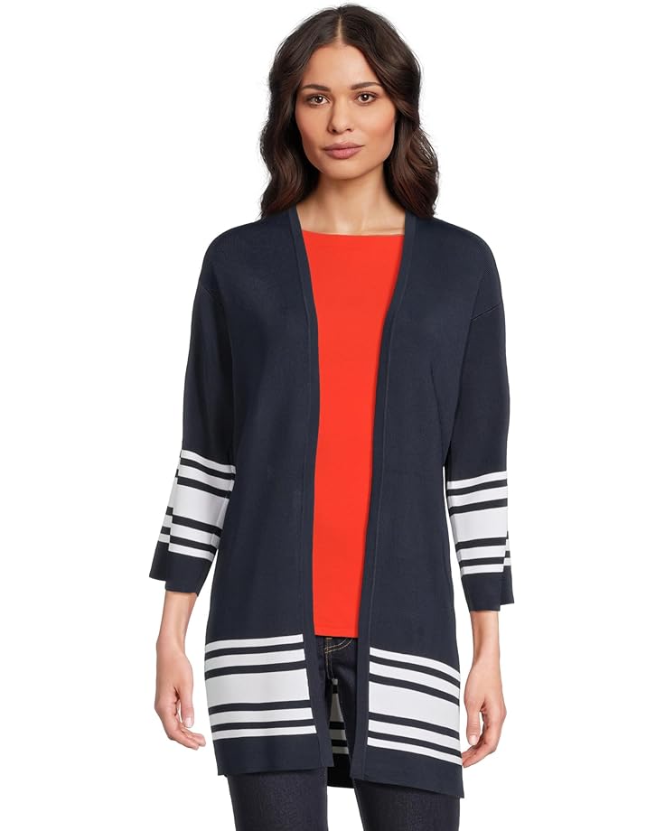 

Свитер Lauren Ralph Lauren Two-tone Cardigan, цвет Refined Navy/White