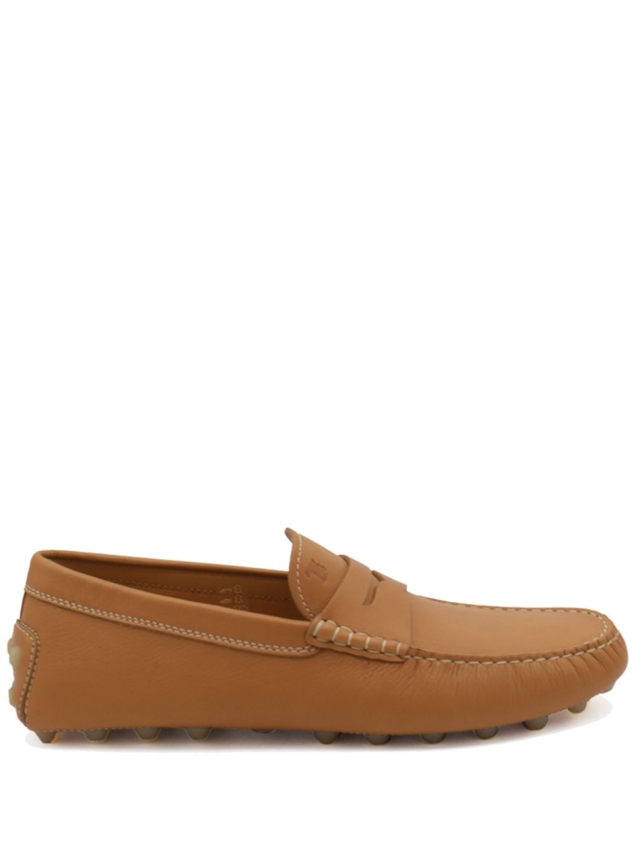 

Tod's кожаные лоферы, коричневый