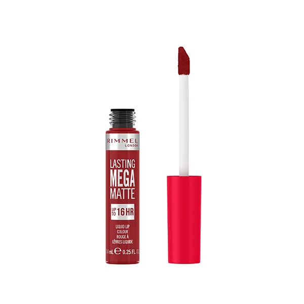 

Матовая помада Lasting Mega Matte Rimmel London, цвет red