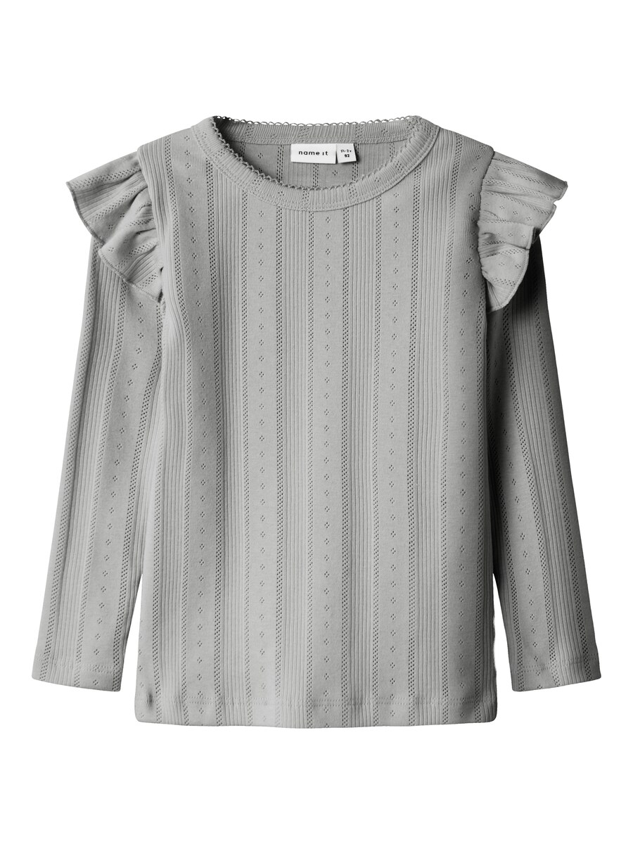 

Лонгслив NAME IT Shirt NMFJulia, серый