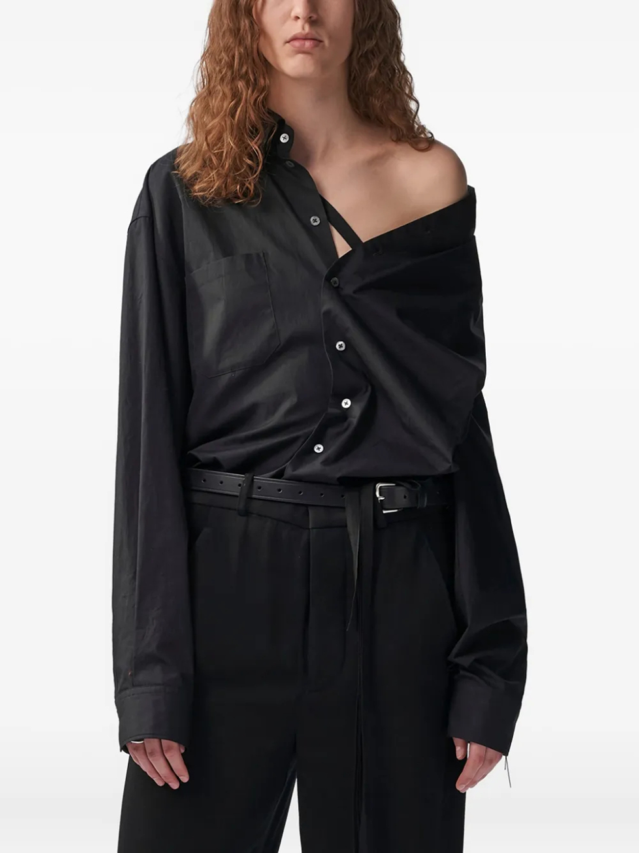

Рубашка Ann Demeulemeester Nelly, черный