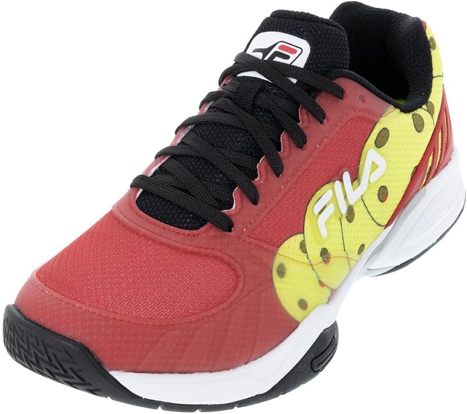 

Мужские кроссовки для пicklebola Fila Volley Zone, черный/красный/желтый