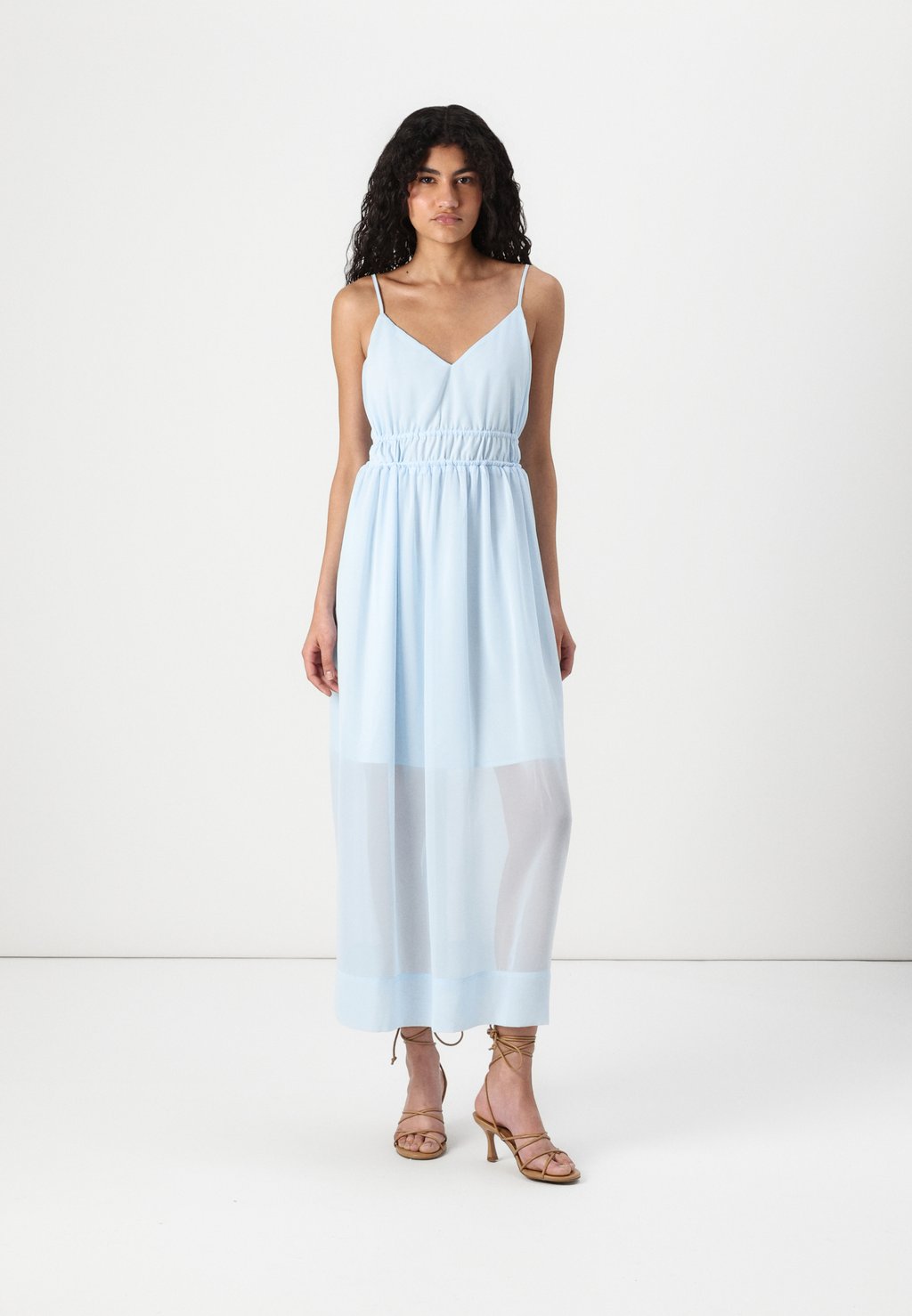 

Повседневное платье PCFAE DRESS Pieces, светло-голубой