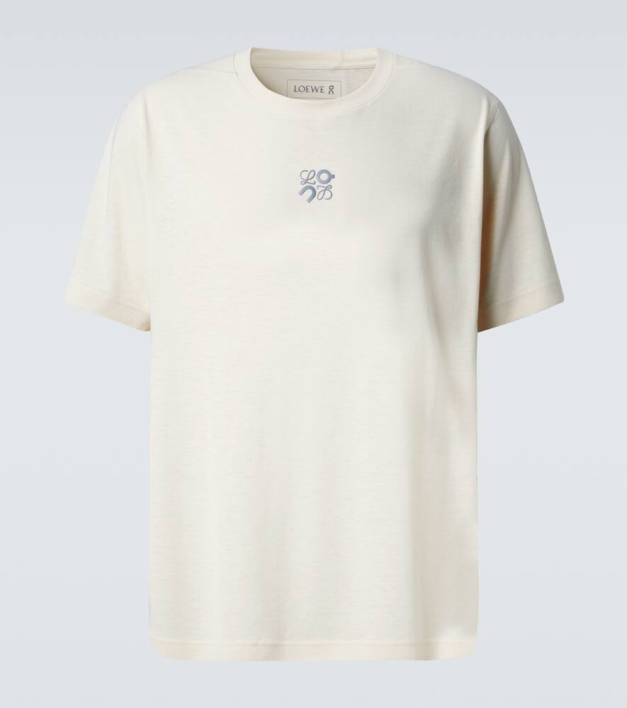 

Футболка с логотипом x Loewe, Ivory