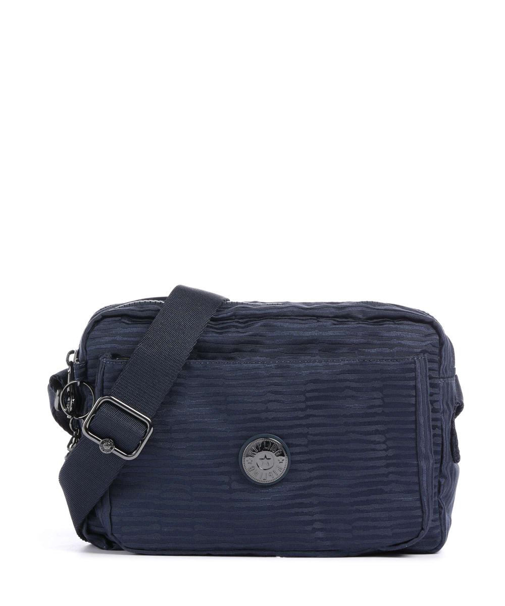 

Повышенная сумка на плечо Abanu M из полиэстера Kipling, синий