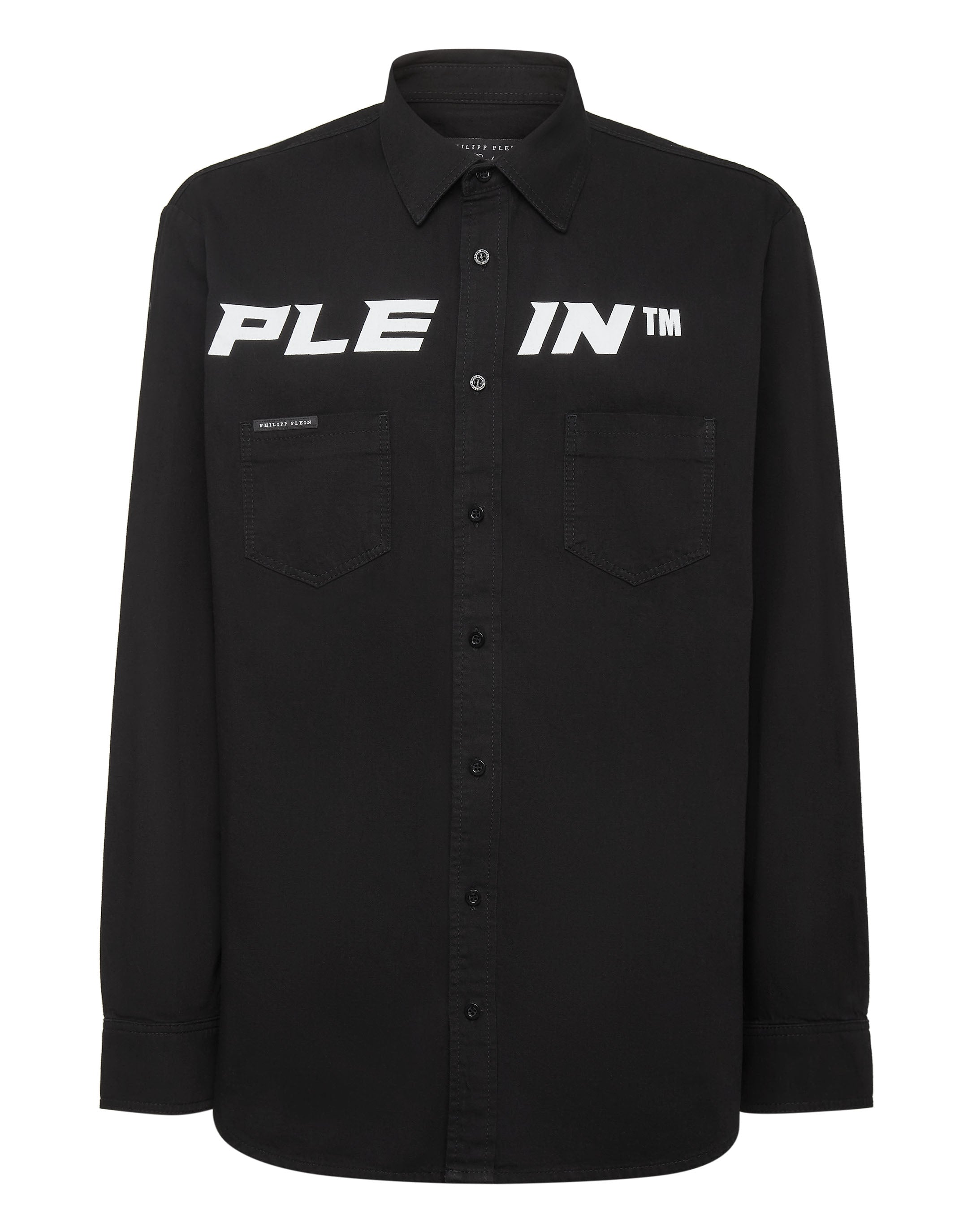

Джинсовая рубашка Ls PHILIPP PLEIN, цвет dark side