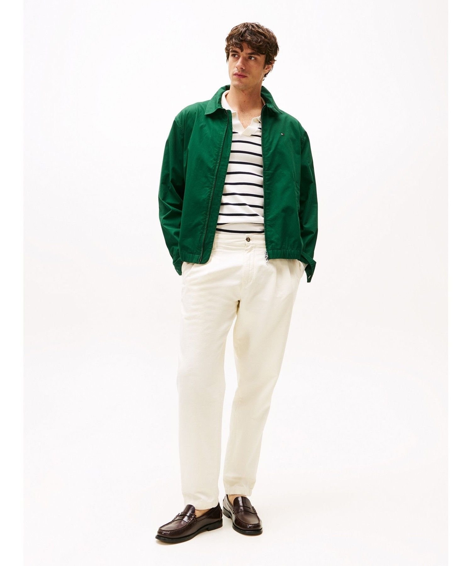 Легкая хлопковая куртка Ivy TOMMY HILFIGER, Green L6K — фото 2