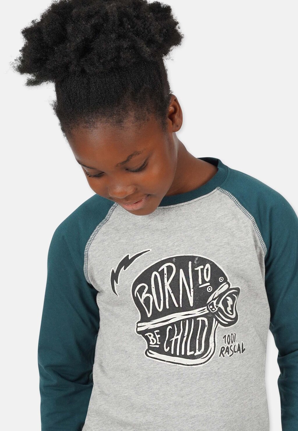 

Топ с длинными рукавами HELMET RAGLAN Band of Rascals, зеленый