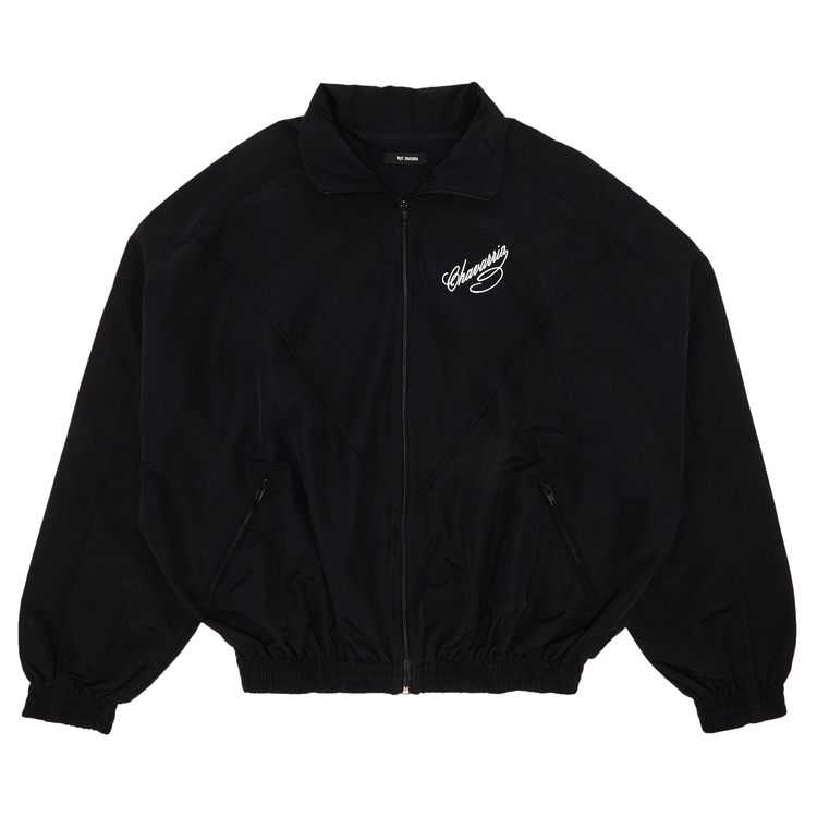 

Куртка Willy Chavarria Ruff Rider Track Jacket 'Black', черный