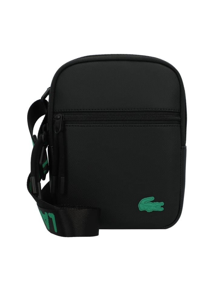 

Наплечная сумка Lacoste Mini Bag Umhängetasche 16 cm, цвет jacquard webbing noir