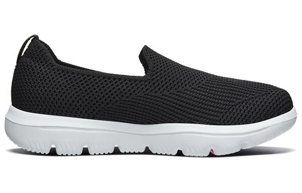 Тапочки go walk evolution ultra loafers black/white Skechers, черный — фото 2