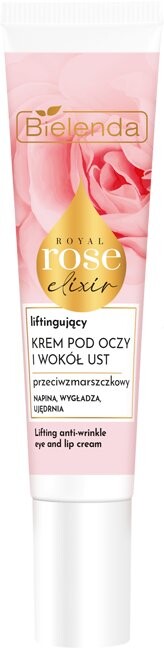 Bielenda, Royal Rose Elixir, крем-лифтинг против морщин для глаз и вокруг губ, 15 мл — фото 2