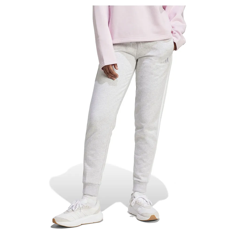 

Джоггеры adidas Essentials 3 Stripes Fleece Slim, серый