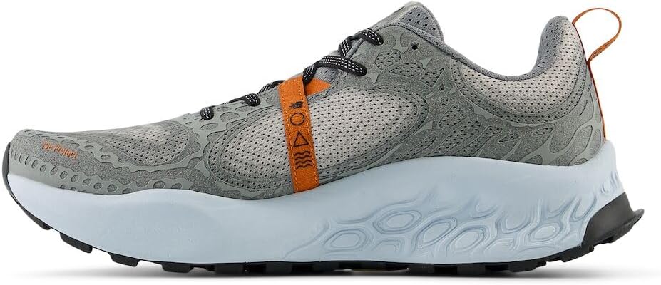 Мужские трейловые кроссовки New Balance Fresh Foam X Hierro V8, черный/синий/серый — фото 2