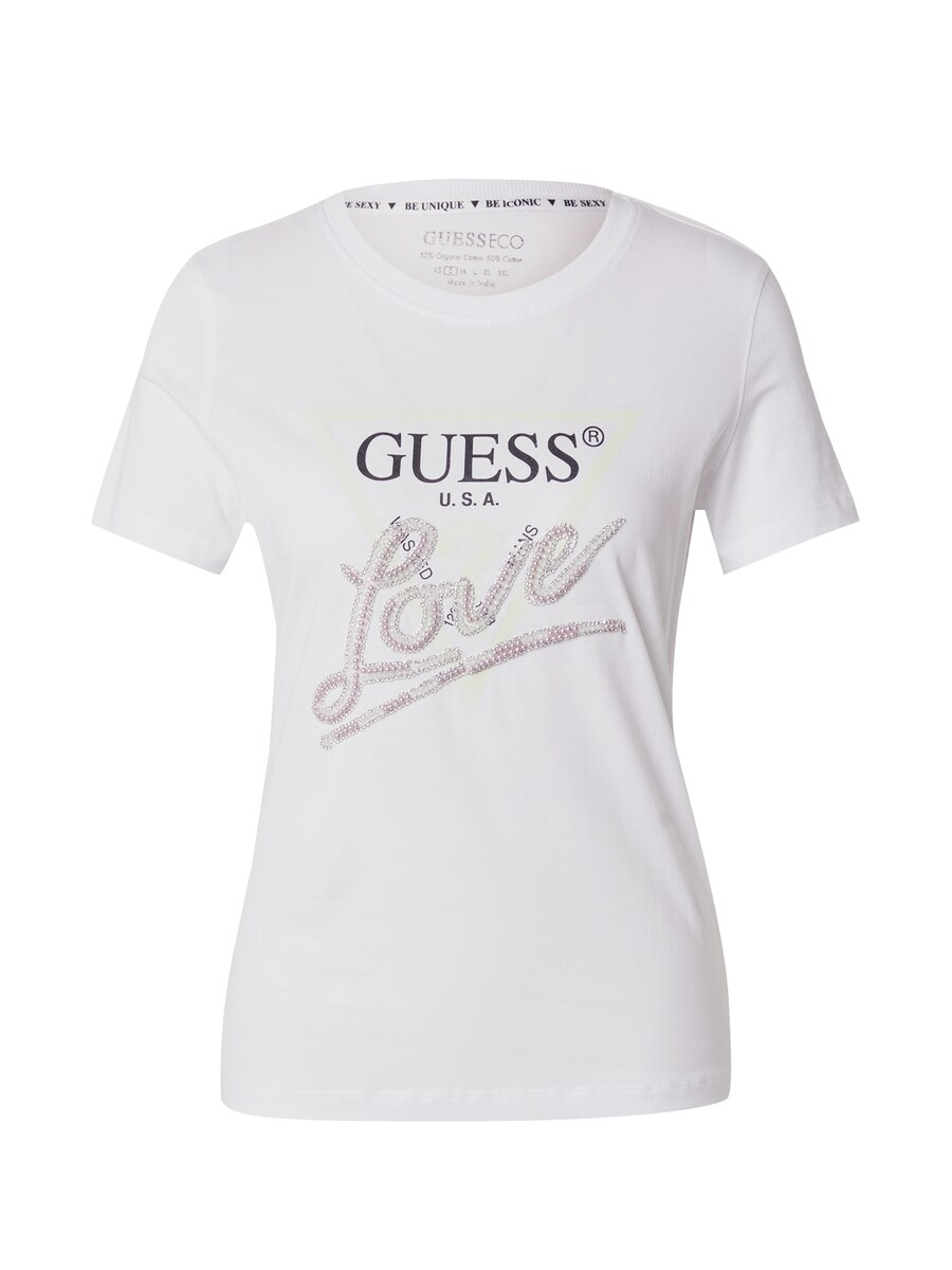 

Рубашка GUESS, цвет White/Pearl white