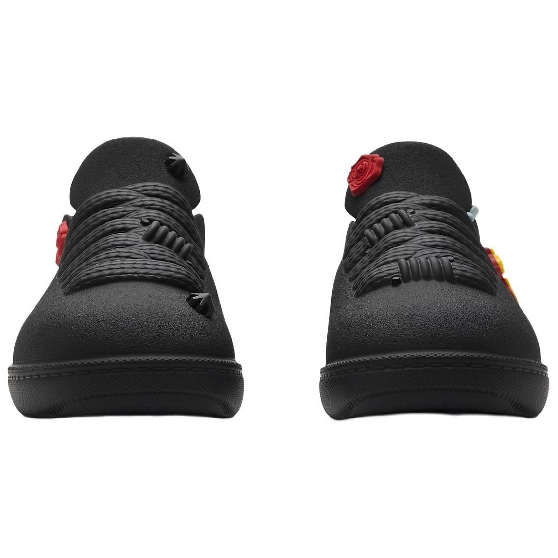 Burberry Женские черные скейтерские кеды Bubble Low Top — фото 3