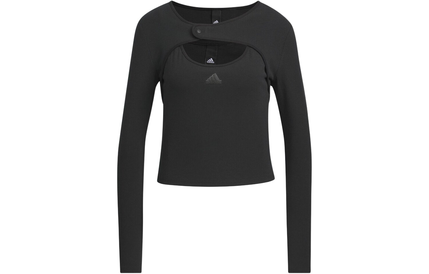 

Футболка женская черная Adidas