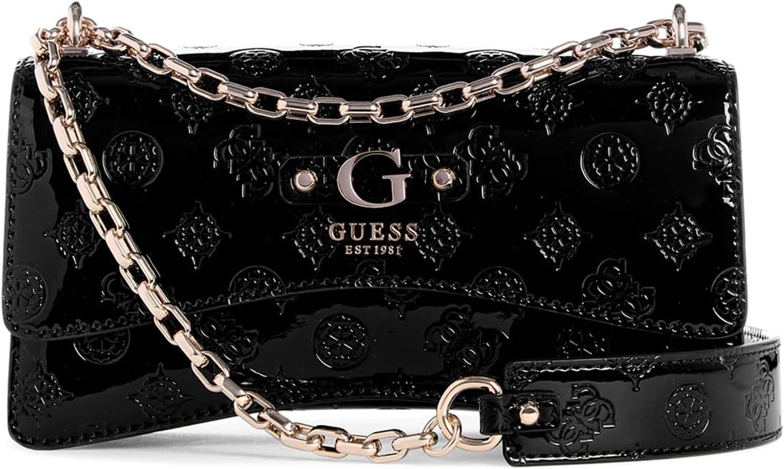 

GUESS женская сумка Gerty Convertible Crossbody Flap, Black